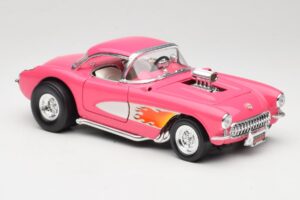 Chevrolet Corvette C1 Gasser Roze Road Legends 1:18 92019-R1 Metaal — afbeelding 6 van 8