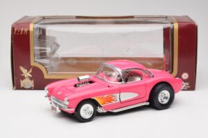 Chevrolet Corvette C1 Gasser Roze Road Legends 1:18 92019-R1 Metaal — afbeelding 8 van 8