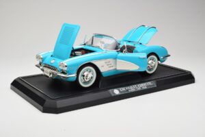 Chevrolet Corvette C1 Hard Top Blauw Solido 1:12 1202-M1 Metaal — afbeelding 2 van 8