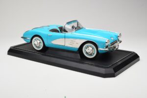 Chevrolet Corvette C1 Hard Top Blauw Solido 1:12 1202-M1 Metaal — afbeelding 6 van 8