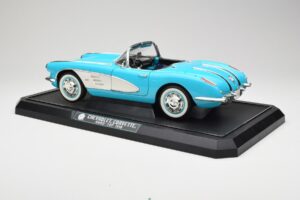 Chevrolet Corvette C1 Hard Top Blauw Solido 1:12 1202-M1 Metaal — afbeelding 7 van 8