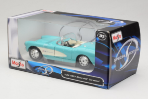 Chevrolet Corvette C1 Mintgroen Maisto 1:24 31275 Metaal — afbeelding 3 van 3