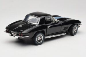 Chevrolet Corvette C2 Zwart American Muscle 1:18 AMM1099/06 Metaal — afbeelding 3 van 8