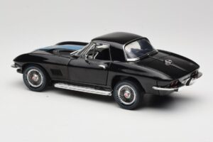 Chevrolet Corvette C2 Zwart American Muscle 1:18 AMM1099/06 Metaal — afbeelding 7 van 8