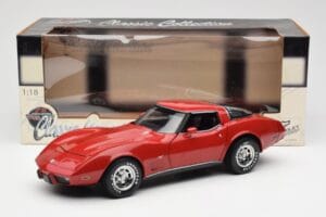 Chevrolet Corvette C3 Rood UT Models 1:18 21073 Metaal — afbeelding 8 van 8