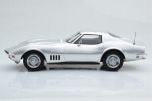 Chevrolet Corvette C3 Zilver Norev 1:18 189032 Metaal — afbeelding 3 van 6