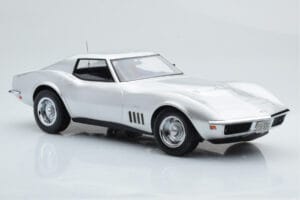 Chevrolet Corvette C3 Zilver Norev 1:18 189032 Metaal — afbeelding 4 van 6
