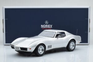 Chevrolet Corvette C3 Zilver Norev 1:18 189032 Metaal — afbeelding 6 van 6