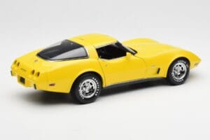 Chevrolet Corvette C3 Geel UT Models 1:18 21074 Metaal — afbeelding 3 van 8