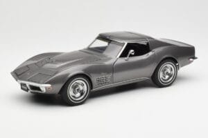 Chevrolet Corvette C3 Spider Laguna Grijs Metallic AUTOart 1:18 71173 Metaal