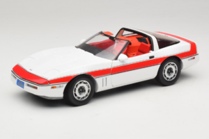 Chevrolet Corvette C4 A-Team Wit GreenLight 1:18 13532 Metaal