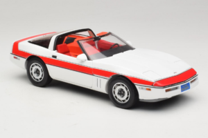 Chevrolet Corvette C4 A-Team Wit GreenLight 1:18 13532 Metaal — afbeelding 6 van 8