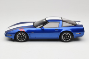 Chevrolet Corvette C4 Grand Sport Admiral Blue GT Spirit 1:18 GT538 Hars — afbeelding 3 van 6