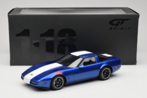 Chevrolet Corvette C4 Grand Sport Admiral Blue GT Spirit 1:18 GT538 Hars — afbeelding 6 van 6