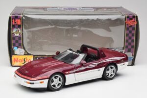 Chevrolet Corvette C4 Indy 500 Pace Car Maisto 1:18 56011 Metaal — afbeelding 8 van 8