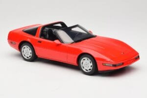 Chevrolet Corvette C4 Torch Red GT Spirit 1:18 GT537 Hars — afbeelding 4 van 6