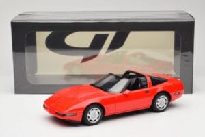 Chevrolet Corvette C4 Torch Red GT Spirit 1:18 GT537 Hars — afbeelding 6 van 6