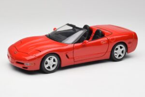 Chevrolet Corvette C5 Cabriolet Torch Rood Maisto 1:18 50318 Metaal