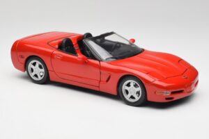 Chevrolet Corvette C5 Cabriolet Torch Rood Maisto 1:18 50318 Metaal — afbeelding 6 van 8