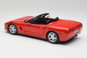 Chevrolet Corvette C5 Cabriolet Torch Rood Maisto 1:18 50318 Metaal — afbeelding 7 van 8