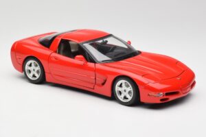 Chevrolet Corvette C5 Rood Bburago 1:18 3066 Metaal — afbeelding 6 van 8