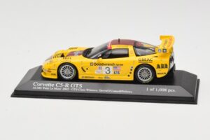 Chevrolet Corvette C5-R #3 R. Fellows / J. O'Connell / O. Gavin ALMS Petit Le Mans 2002 Minichamps 1:43 400021493 Metaal