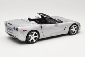 Chevrolet Corvette C6 Cabriolet Zilver Hot Wheels 1:18 B6052 Metaal — afbeelding 3 van 8