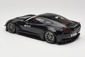Chevrolet Corvette C7 Prior Design Zwart GT Spirit 1:18 GT249 Hars — afbeelding 5 van 6