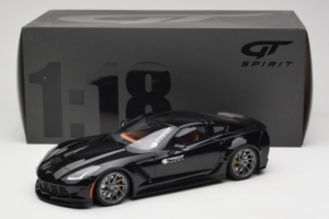 Chevrolet Corvette C7 Prior Design Zwart GT Spirit 1:18 GT249 Hars — afbeelding 6 van 6