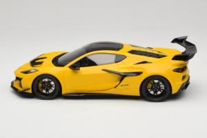 Chevrolet Corvette C8 ZR1 Geel GT Spirit 1:18 GT528 Hars — afbeelding 3 van 6