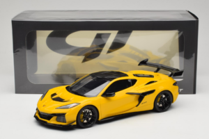 Chevrolet Corvette C8 ZR1 Geel GT Spirit 1:18 GT528 Hars — afbeelding 6 van 6