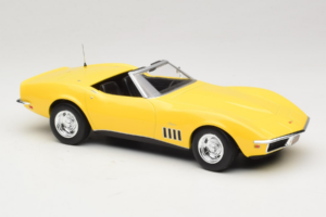 Chevrolet Corvette C3 Cabriolet Daytona Yellow Norev 1:18 189039 Metaal — afbeelding 4 van 6