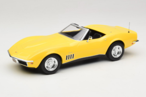 Chevrolet Corvette C3 Cabriolet Daytona Yellow Norev 1:18 189039 Metaal