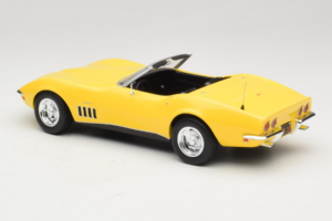 Chevrolet Corvette C3 Cabriolet Daytona Yellow Norev 1:18 189039 Metaal — afbeelding 5 van 6