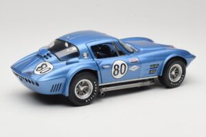 Chevrolet Corvette Grand Sport GT #80 R. Penske Chevrolet Nassau Speed Week 1963 Exoto 1:18 RLG18022 Metaal — afbeelding 3 van 8