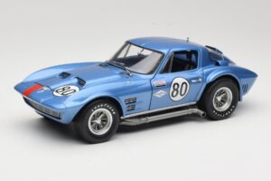 Chevrolet Corvette Grand Sport GT #80 R. Penske Chevrolet Nassau Speed Week 1963 Exoto 1:18 RLG18022 Metaal