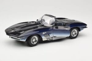 Chevrolet Corvette Mako Shark Donkerblauw UT Models 1:18 21061 Metaal — afbeelding 2 van 8