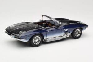 Chevrolet Corvette Mako Shark Donkerblauw UT Models 1:18 21061 Metaal — afbeelding 3 van 8