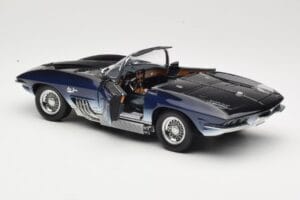 Chevrolet Corvette Mako Shark Donkerblauw UT Models 1:18 21061 Metaal — afbeelding 5 van 8