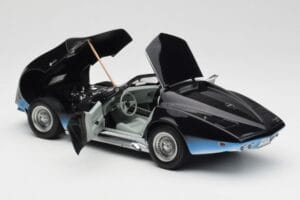 Chevrolet Corvette Manta Ray Blauw AUTOart 1:18 71041 Metaal — afbeelding 5 van 8