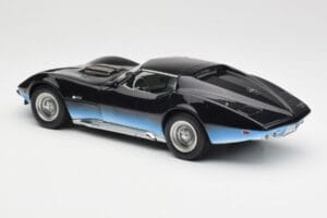 Chevrolet Corvette Manta Ray Blauw AUTOart 1:18 71041 Metaal — afbeelding 7 van 8