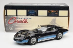 Chevrolet Corvette Manta Ray Blauw AUTOart 1:18 71041 Metaal — afbeelding 8 van 8