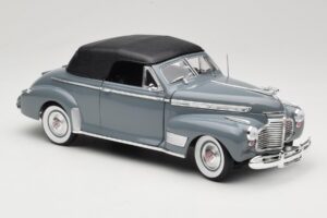 Chevrolet Deluxe Cabriolet Met Softtop Grijs Eagles Race 1:18 7497276 Metaal — afbeelding 6 van 8