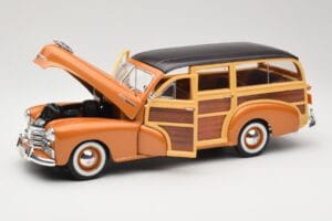 Chevrolet Fleetmaster Woody Goud Maisto 1:18 56042 Metaal — afbeelding 2 van 8