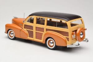 Chevrolet Fleetmaster Woody Goud Maisto 1:18 56042 Metaal — afbeelding 7 van 8