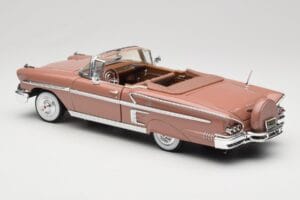 Chevrolet Impala Cabriolet Bruin Motormax 1:18 73112 Metaal — afbeelding 7 van 8