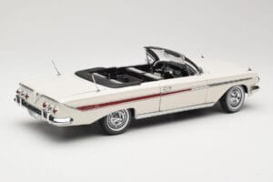 Chevrolet Impala Cabriolet Wit Sun Star 1:18 3405 Metaal — afbeelding 3 van 8