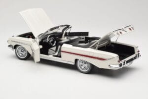 Chevrolet Impala Cabriolet Wit Sun Star 1:18 3405 Metaal — afbeelding 5 van 8