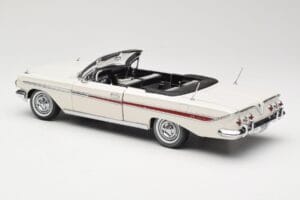 Chevrolet Impala Cabriolet Wit Sun Star 1:18 3405 Metaal — afbeelding 7 van 8