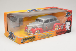 Chevrolet Master Deluxe Dark Silver Metallic Red Jada 1:24 253745012 Metaal — afbeelding 2 van 3